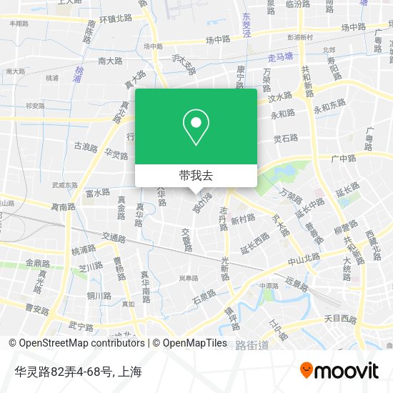 华灵路82弄4-68号地图