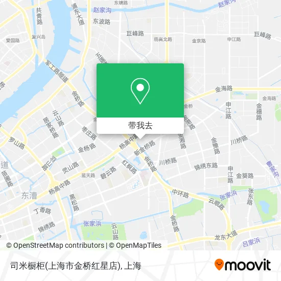 司米橱柜(上海市金桥红星店)地图