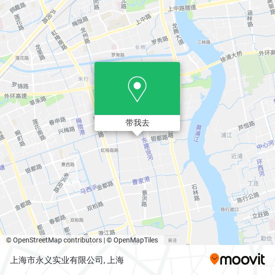 上海市永义实业有限公司地图