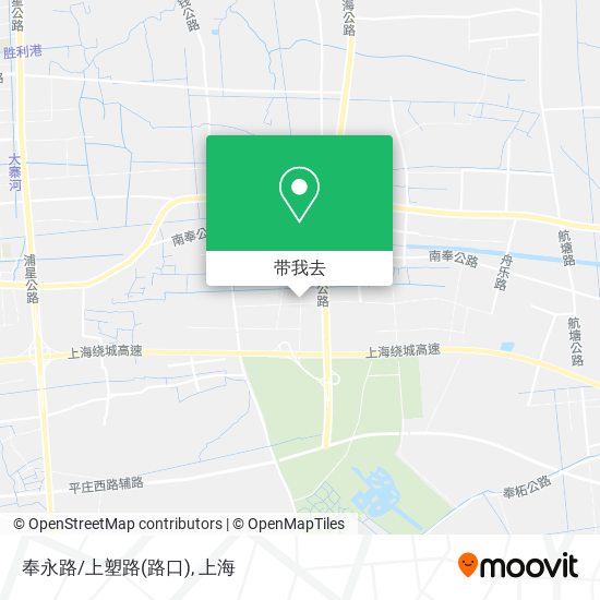 奉永路/上塑路(路口)地图
