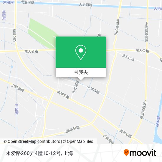 永爱路260弄4幢10-12号地图