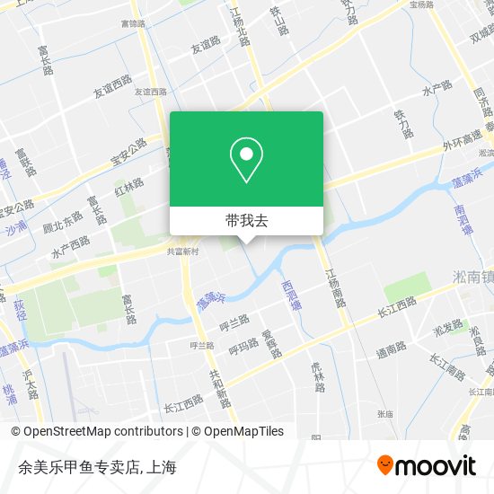 余美乐甲鱼专卖店地图