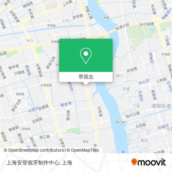 上海安登假牙制作中心地图