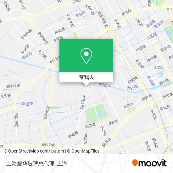 上海耀华玻璃总代理地图