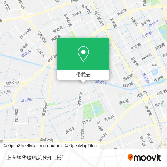 上海耀华玻璃总代理地图