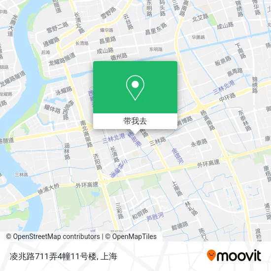 凌兆路711弄4幢11号楼地图