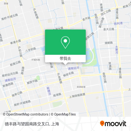 德丰路与望园南路交叉口地图