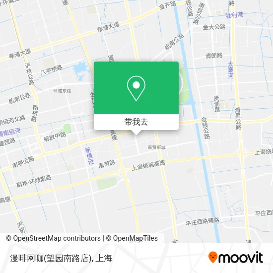 漫啡网咖(望园南路店)地图