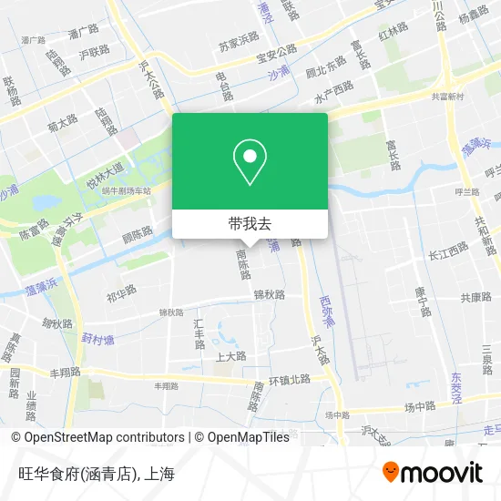旺华食府(涵青店)地图