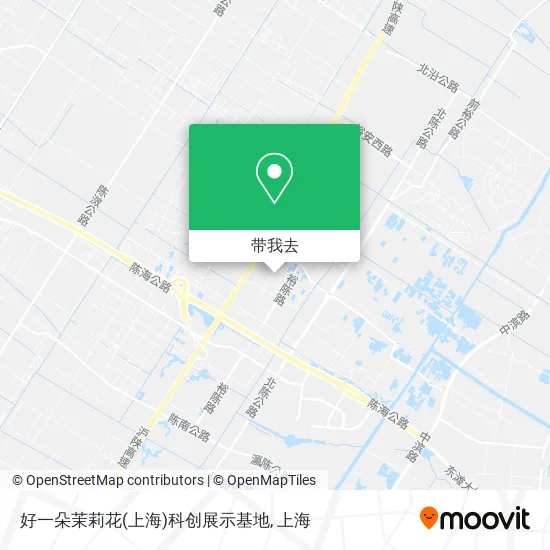 好一朵茉莉花(上海)科创展示基地地图