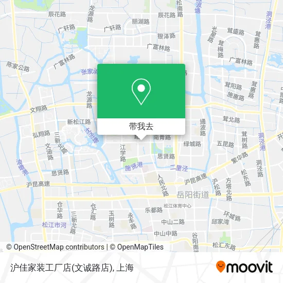 沪佳家装工厂店(文诚路店)地图