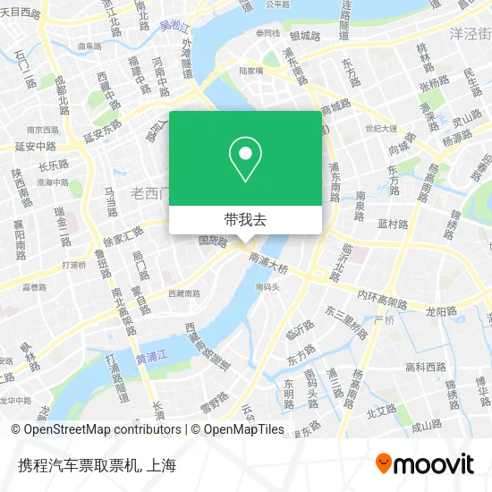 携程汽车票取票机地图