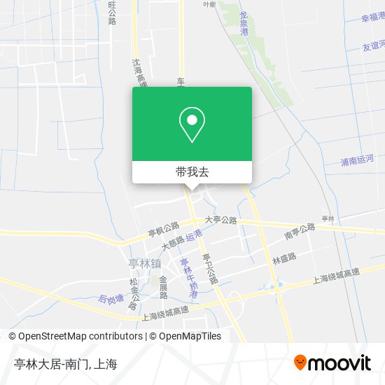 亭林大居-南门地图