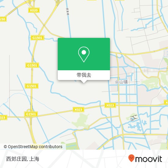 西郊庄园地图