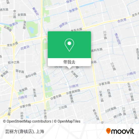 芸丽方(唐镇店)地图