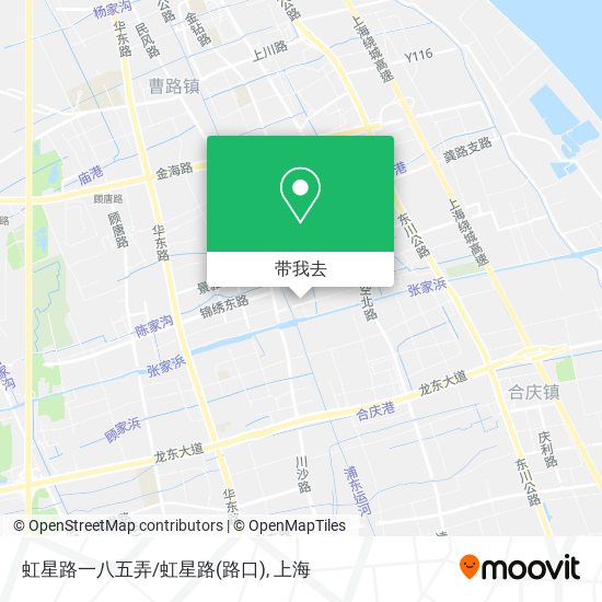 虹星路一八五弄/虹星路(路口)地图