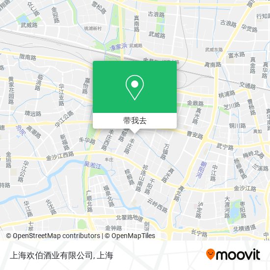 上海欢伯酒业有限公司地图