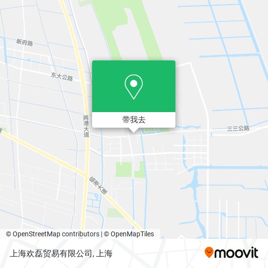 上海欢磊贸易有限公司地图