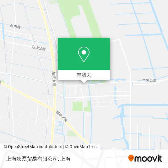 上海欢磊贸易有限公司地图