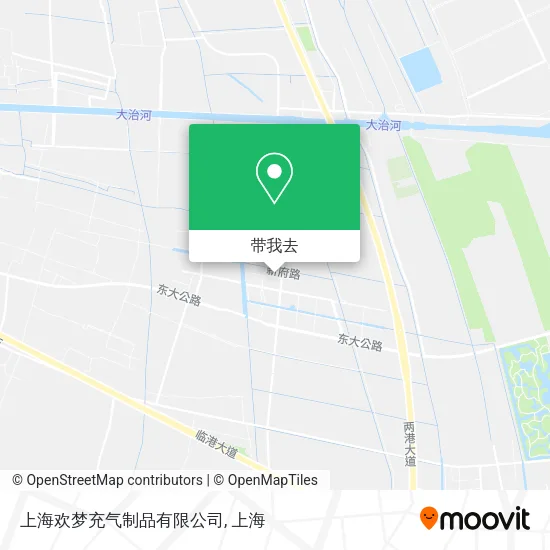 上海欢梦充气制品有限公司地图