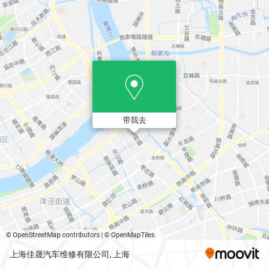 上海佳晟汽车维修有限公司地图