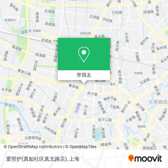 爱照护(真如社区真北路店)地图