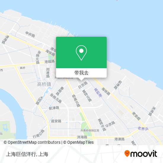 上海巨信洋行地图