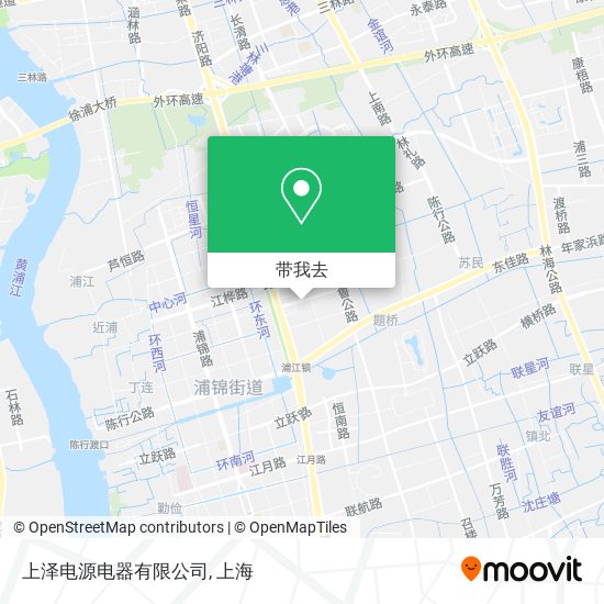 上泽电源电器有限公司地图