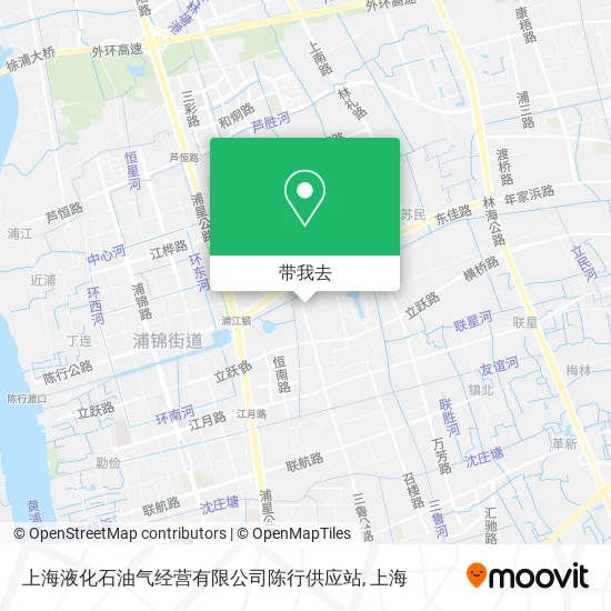 上海液化石油气经营有限公司陈行供应站地图