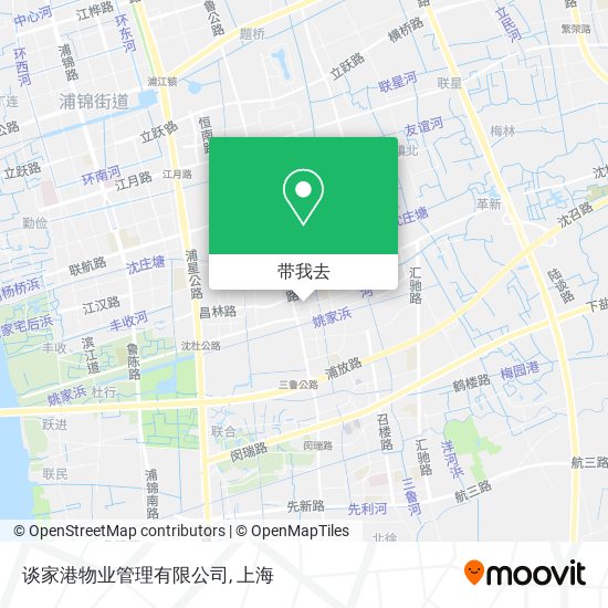 谈家港物业管理有限公司地图