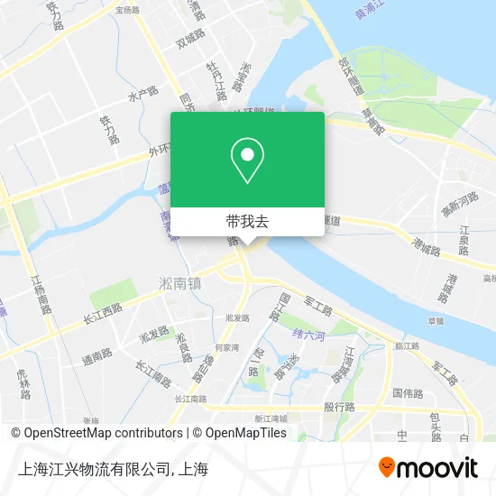 上海江兴物流有限公司地图