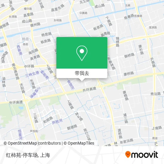 红柿苑-停车场地图