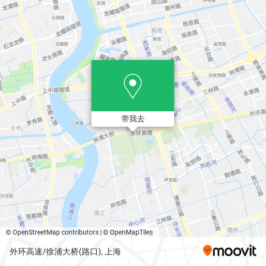 外环高速/徐浦大桥(路口)地图