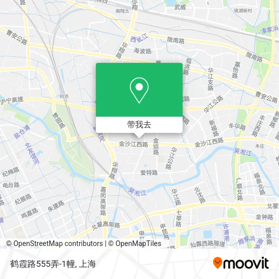鹤霞路555弄-1幢地图