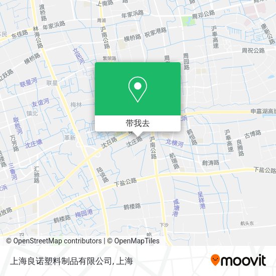 上海良诺塑料制品有限公司地图