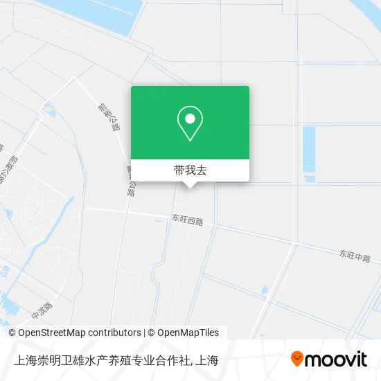 上海崇明卫雄水产养殖专业合作社地图