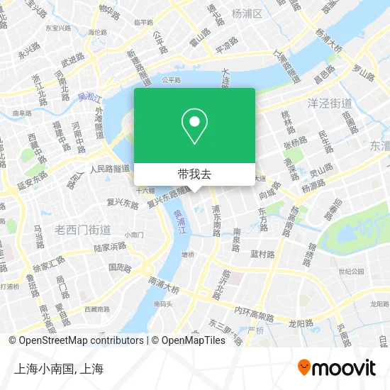 上海小南国地图