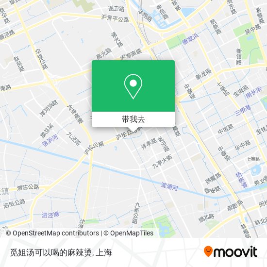 觅姐汤可以喝的麻辣烫地图