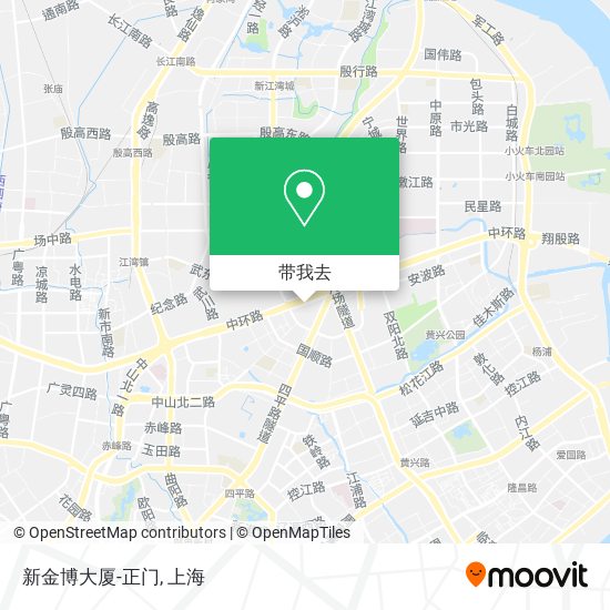 新金博大厦-正门地图
