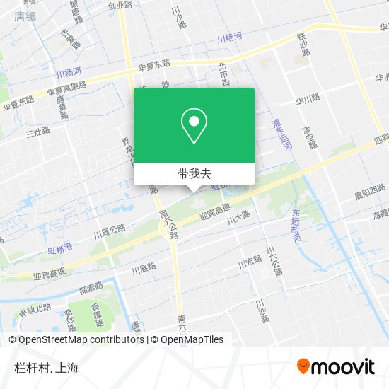 栏杆村地图