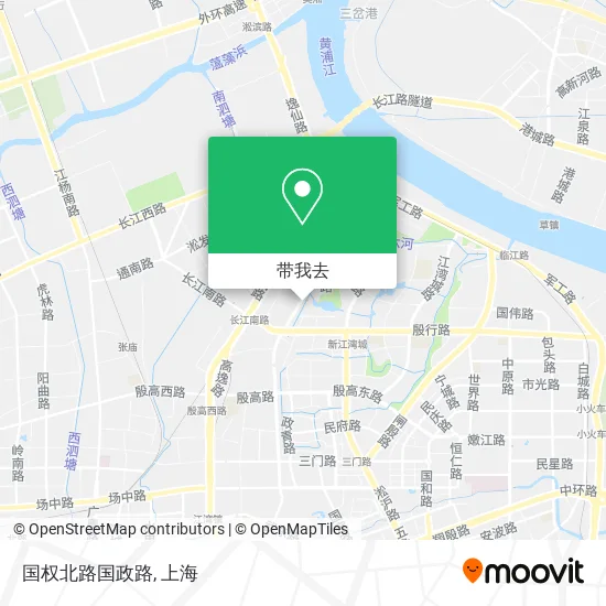 国权北路国政路地图