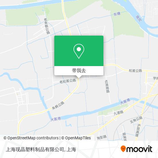 上海现晶塑料制品有限公司地图