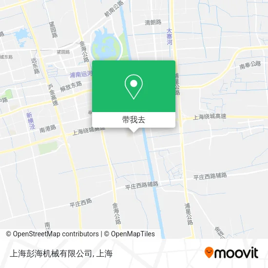 上海彭海机械有限公司地图