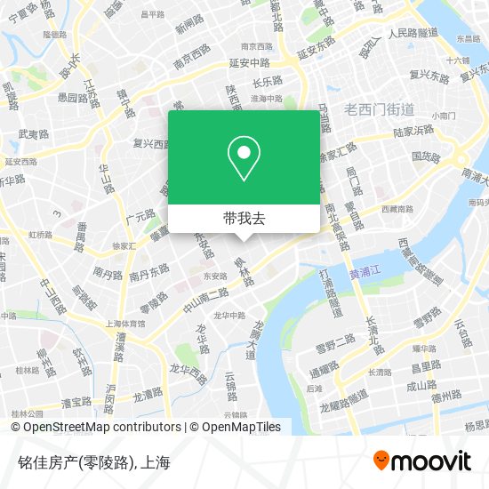 铭佳房产(零陵路)地图