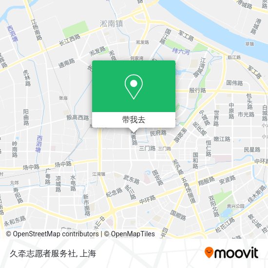 久牵志愿者服务社地图