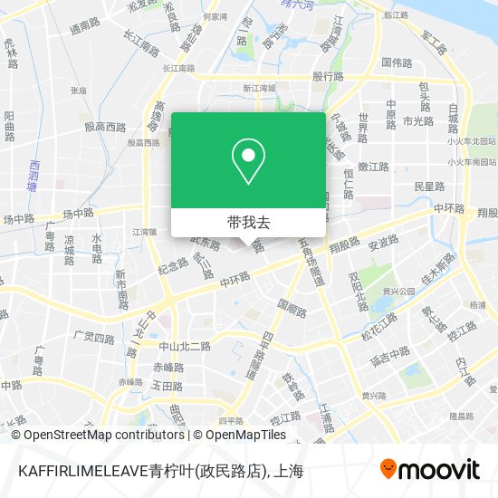 KAFFIRLIMELEAVE青柠叶(政民路店)地图