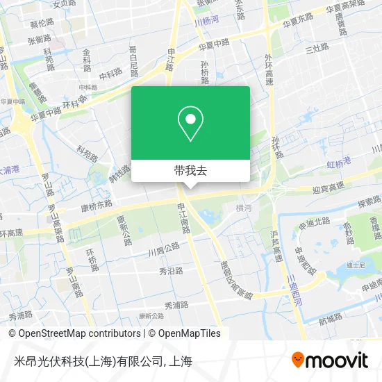 米昂光伏科技(上海)有限公司地图