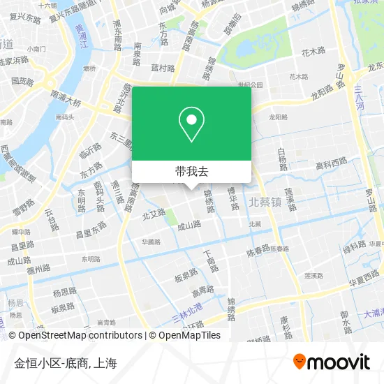 金恒小区-底商地图
