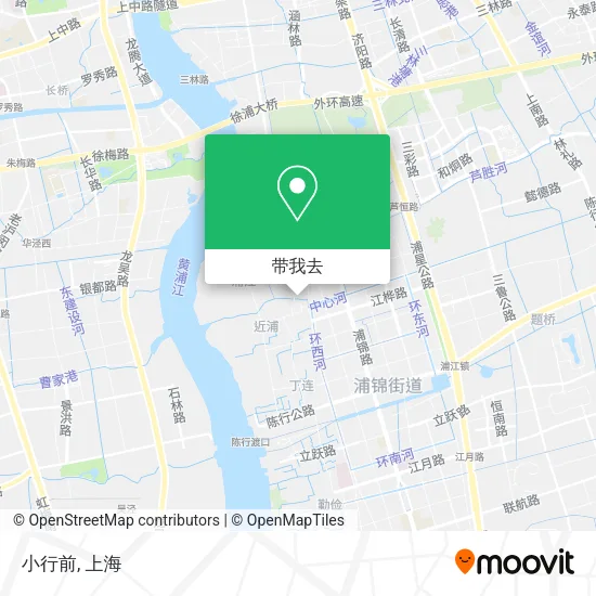 小行前地图