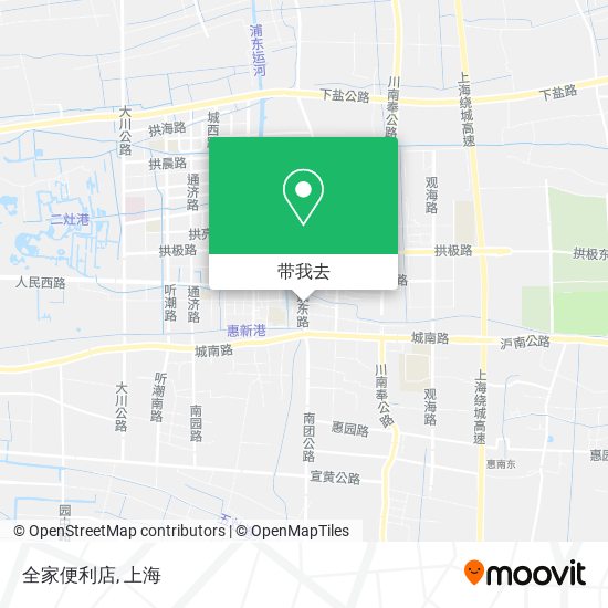 全家便利店地图